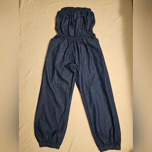 HELIUM LONDON Strapless Jumpsuits Womens SIZE 3X 100% Cotton.